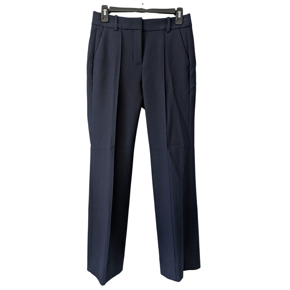 J. Crew‎ Petite Cropped Natalia Pants 4 Season Stretch 2 Blue NWT $148 CC482